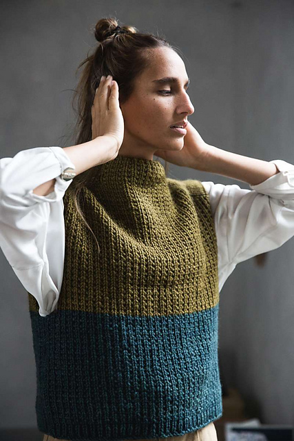 Návod: Trendy pletená vesta na jeseň