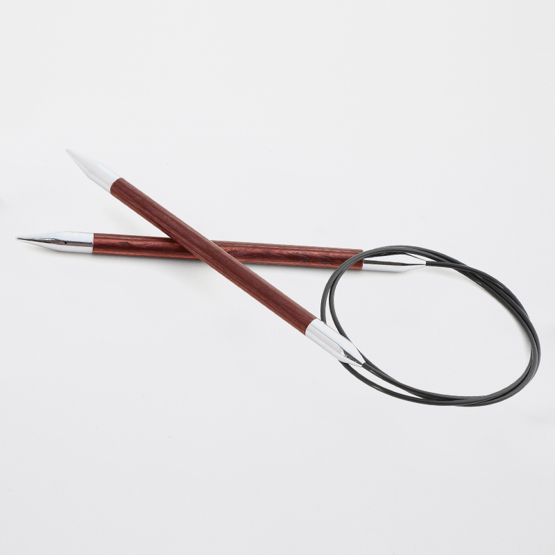Okrúhle ihlice č.7 - 60cm na pletenie Knitpro Royale s 360° otočením lanka