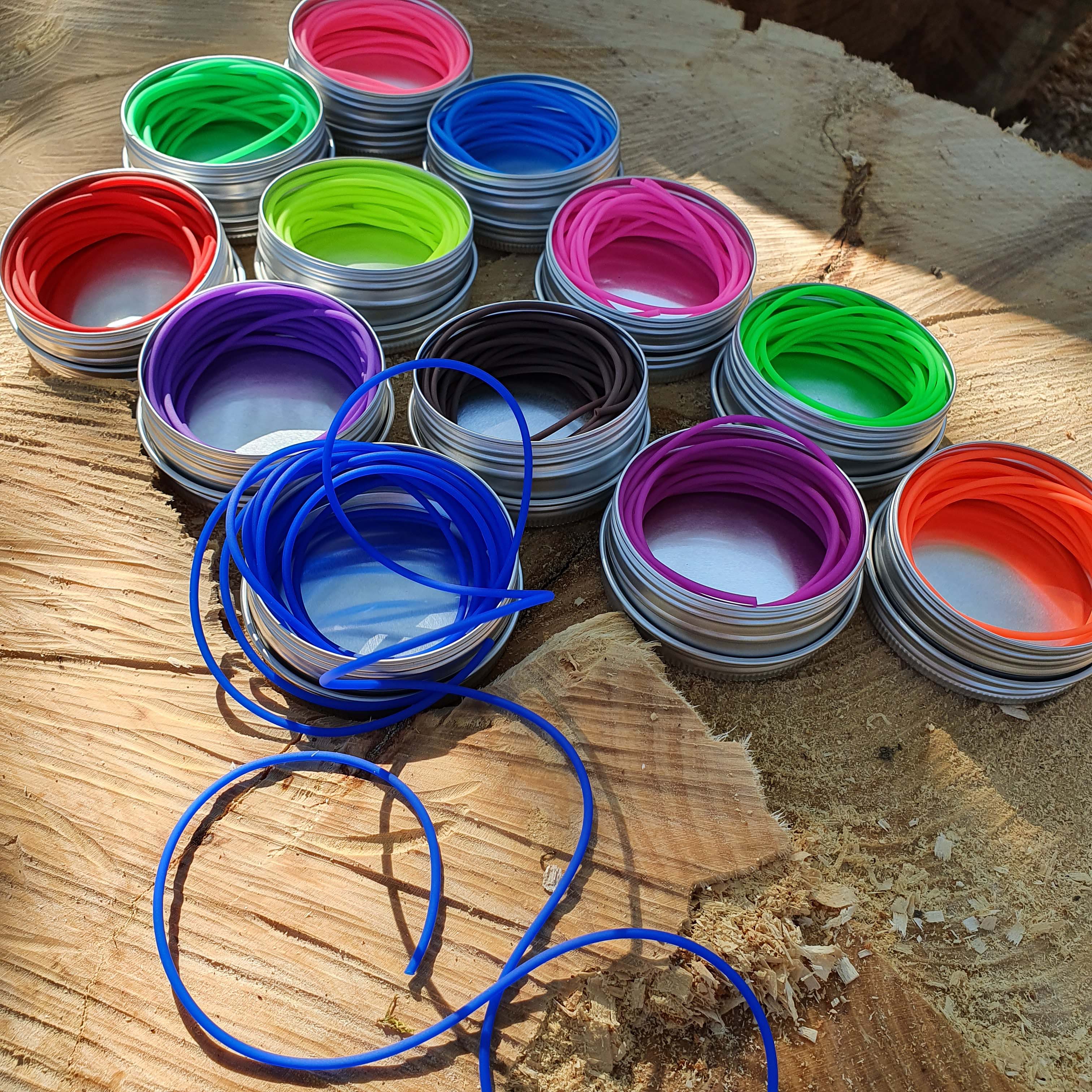 Violet - Fialové lanká na odloženie očiek - The Knitting Barber "TKB Cords"