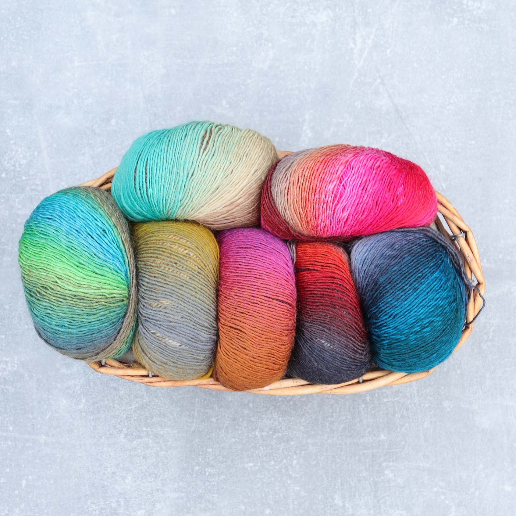 Mille Colori Baby 0204 - zeleno hnedá melírovaná 100% merino vlna (superwash)