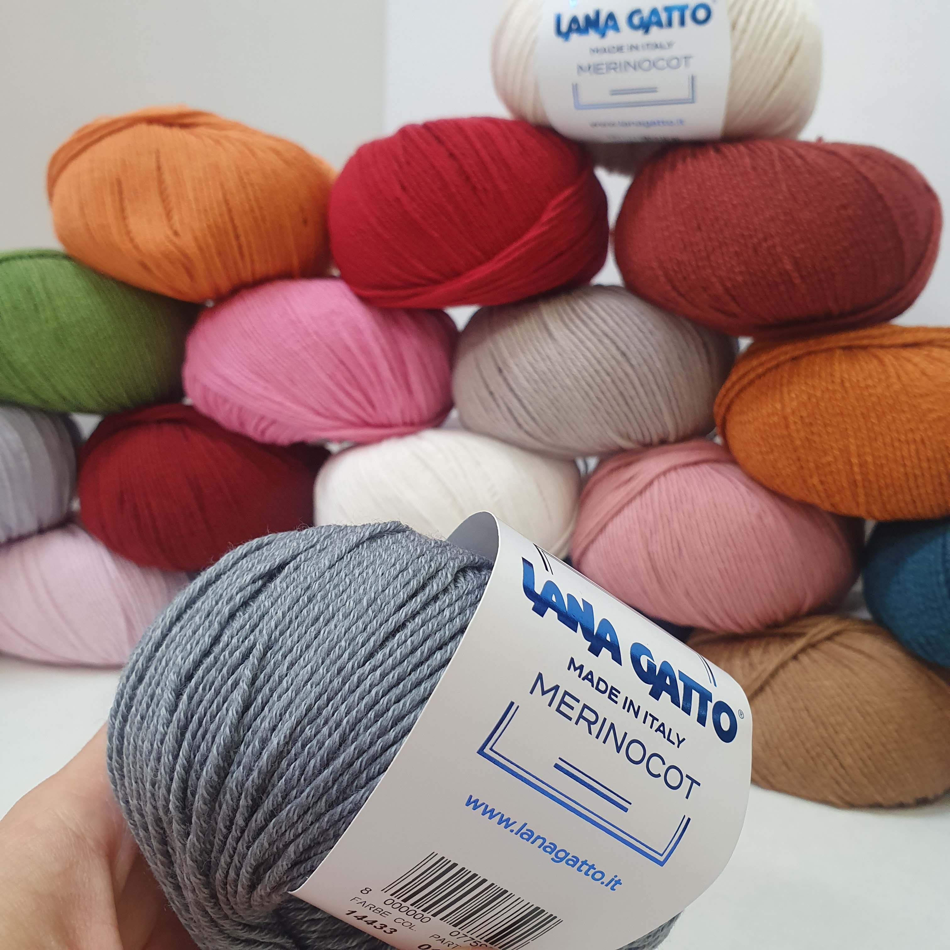 Merinocot 12504 - vintage sivo fialková vlna s merinom a bavlnou