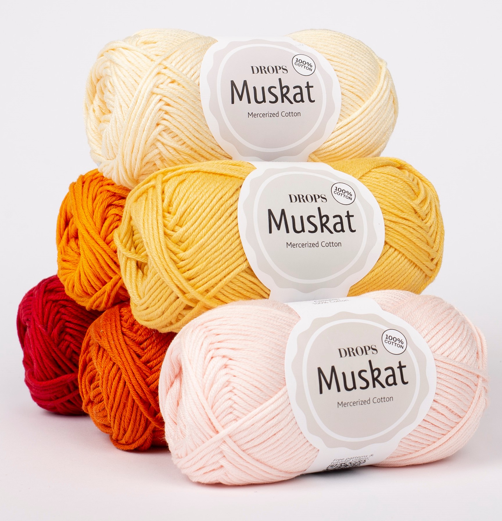 02 Muskat - svetlo tyrkysovo modrá letná bavlnená priadza