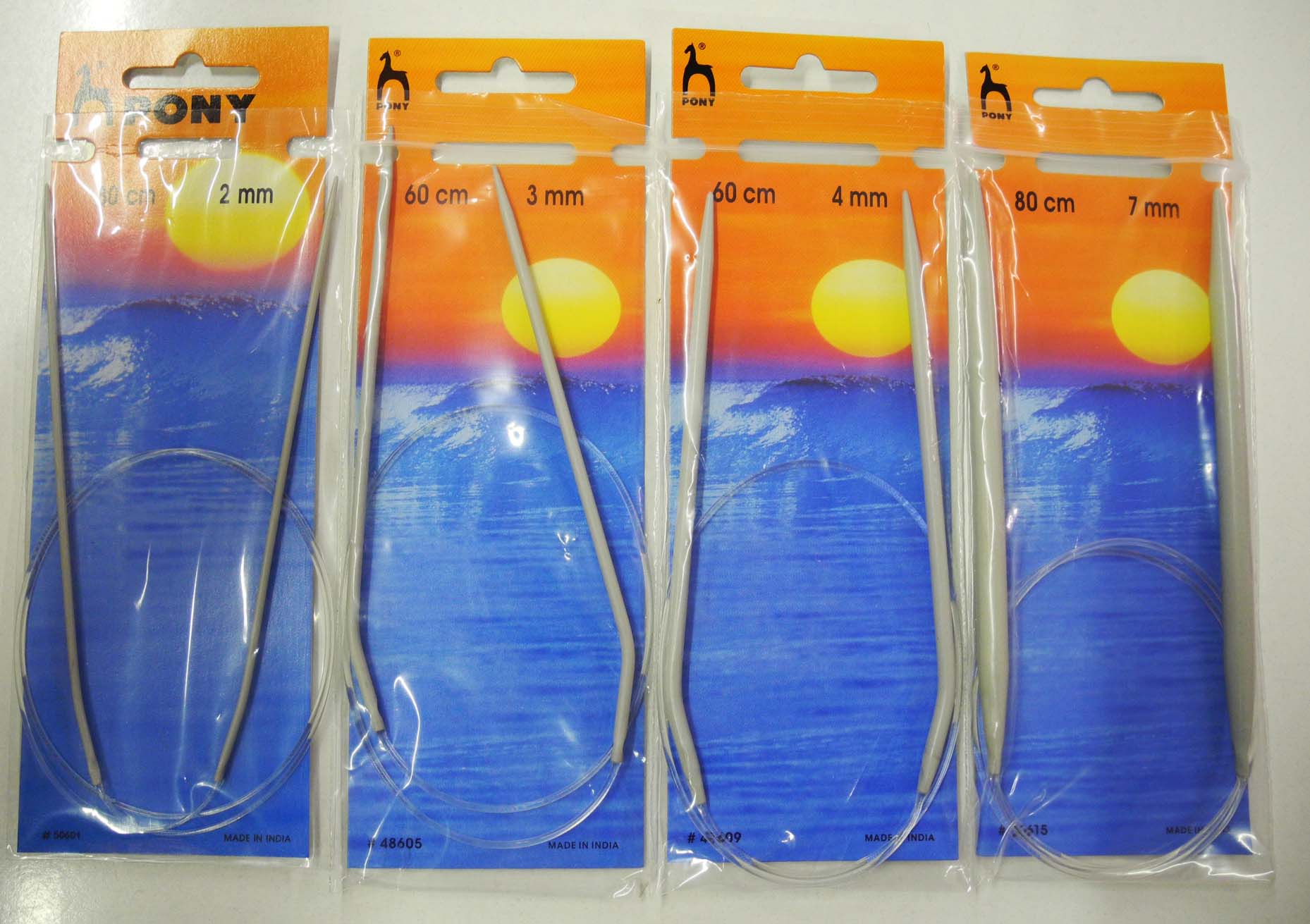 Okrúhle ihlice na pletenie č.9 80cm