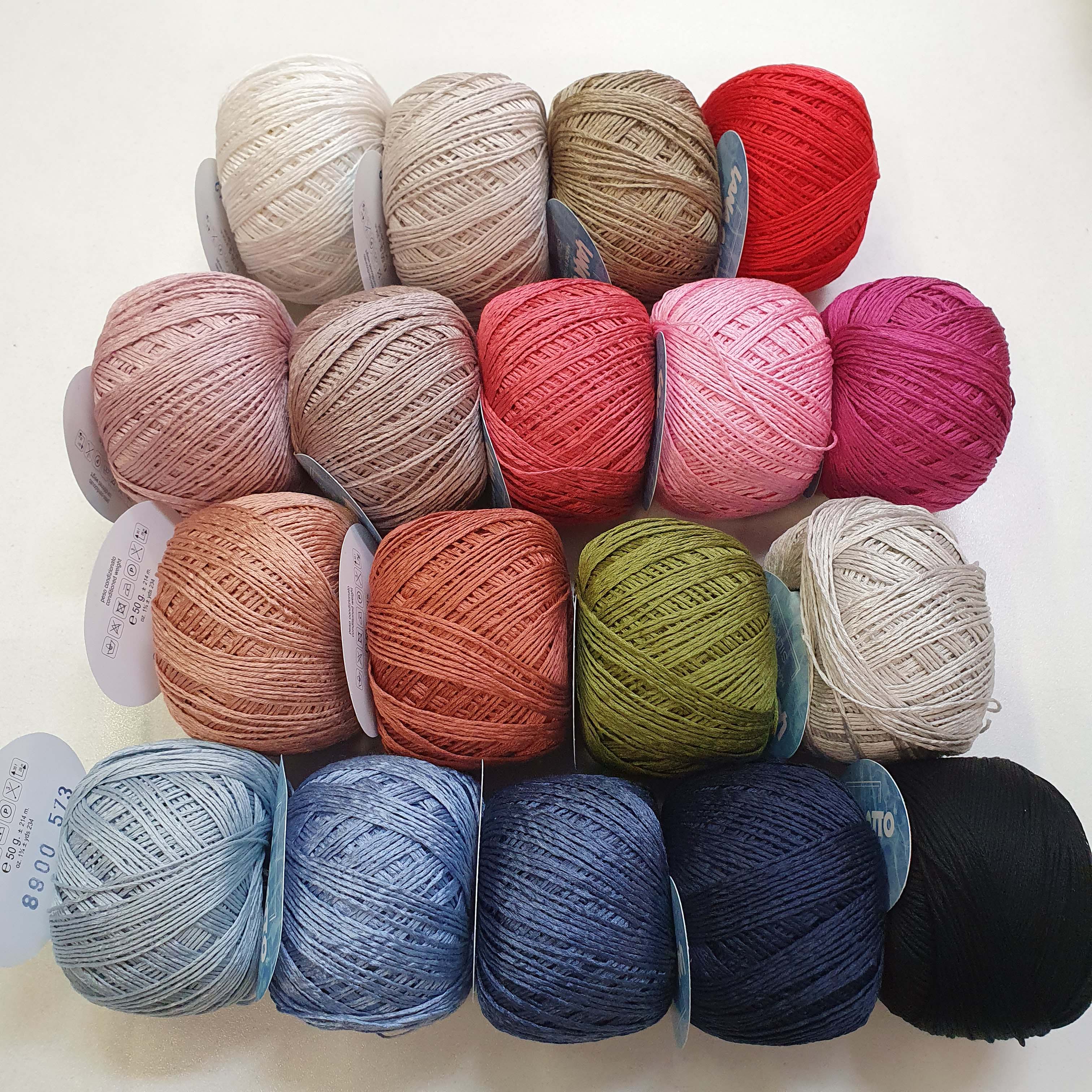 Silky 8902 - vintage tmavo tehlová letná priadza zo 100% hodvábu