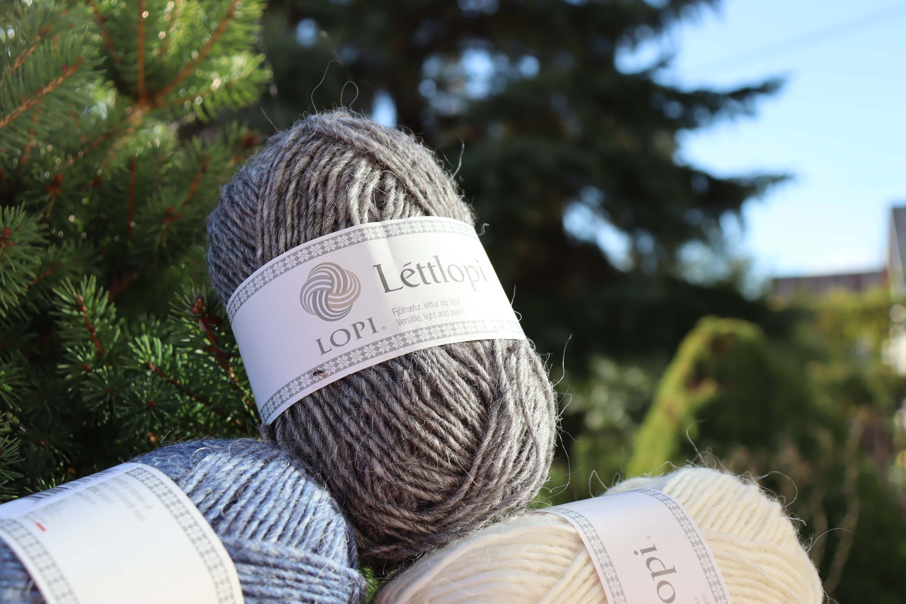 Léttlopi 1701 - Fjord Blue - stredne modrá 100% islandská vlna