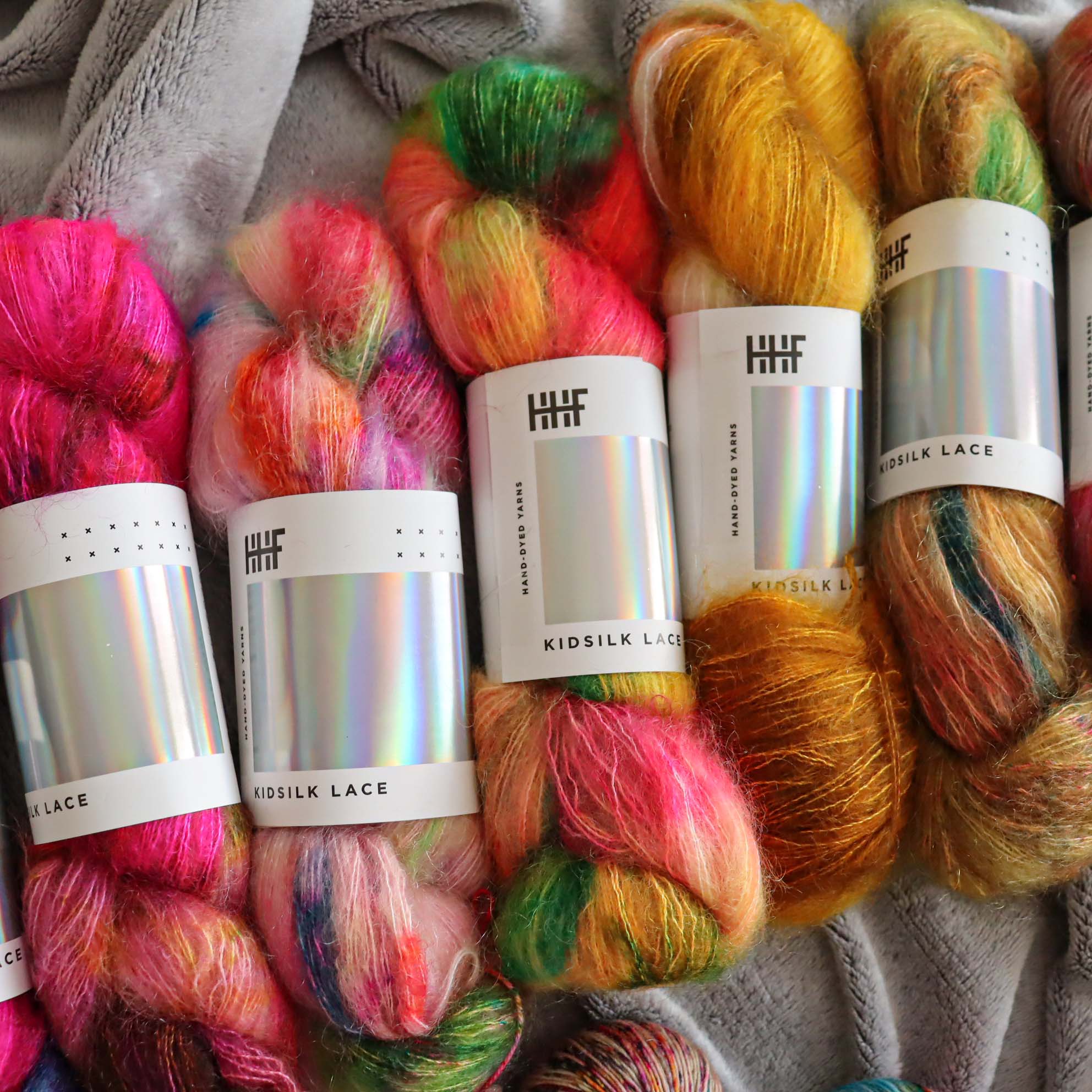 HHF Skinny Singles - Sweet Pea - ružovo farebná  ručne farbená merino vlna
