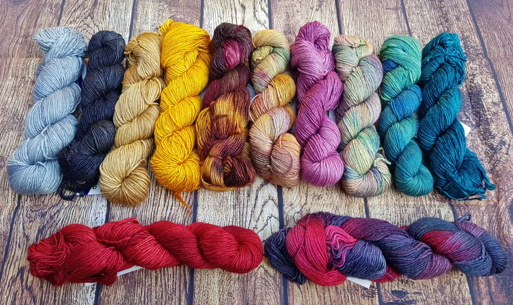 Silky Merino - 005 Aniversario - farebná vlna s hodvábom a merinom