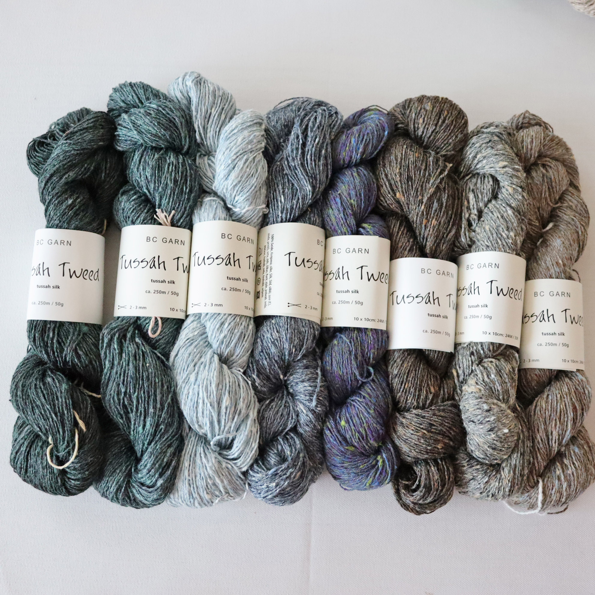 iba 1ks! 006 Tussah Tweed - hnedasto zemitý 100% hodváb s nopkami