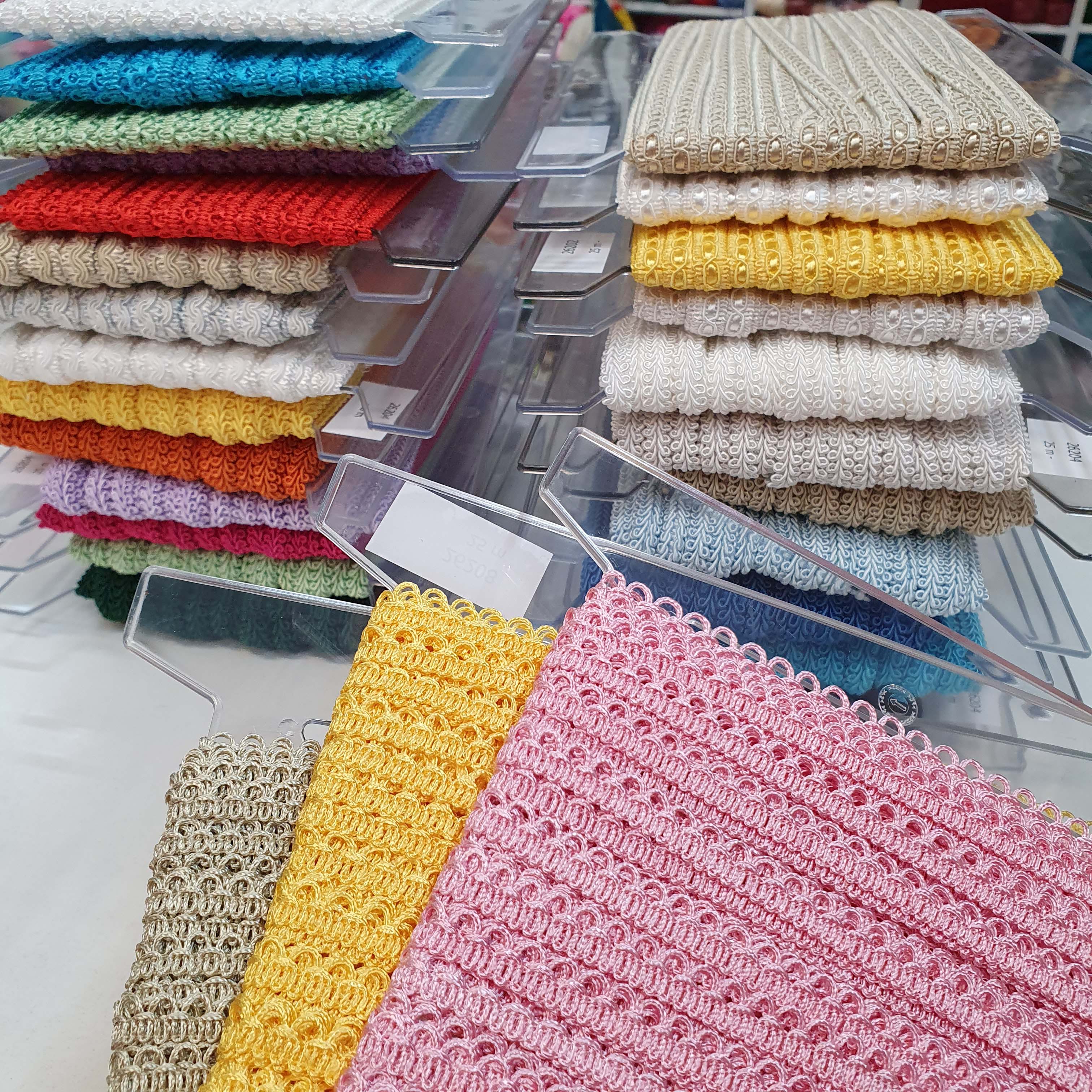 9mm prámik galónový fialový / meter