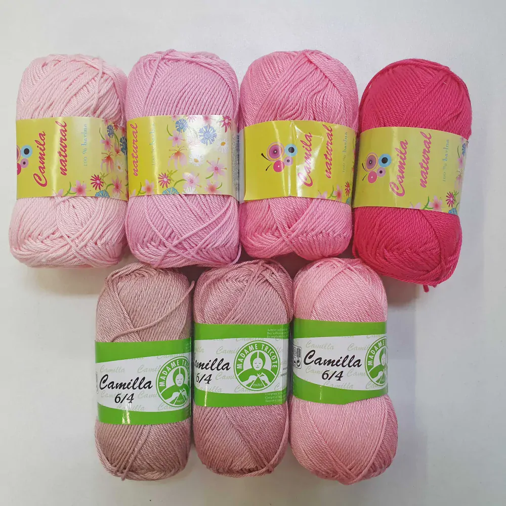 Svetlo kávová bavlnená vlna Camila (natural) 217