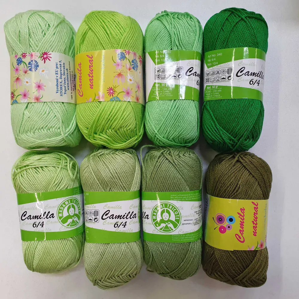 Svetlo kávová bavlnená vlna Camila (natural) 217