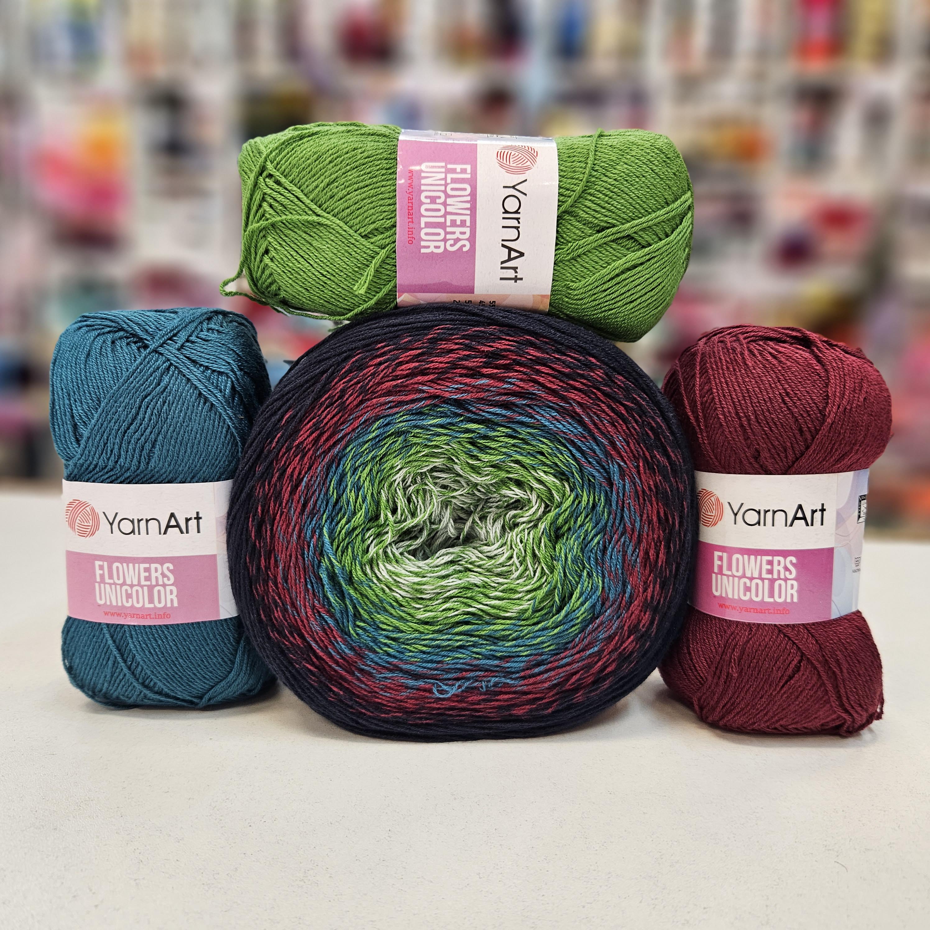 Flowers Unicolor 733 - Svetlo ružová tenká zmesová letná priadza