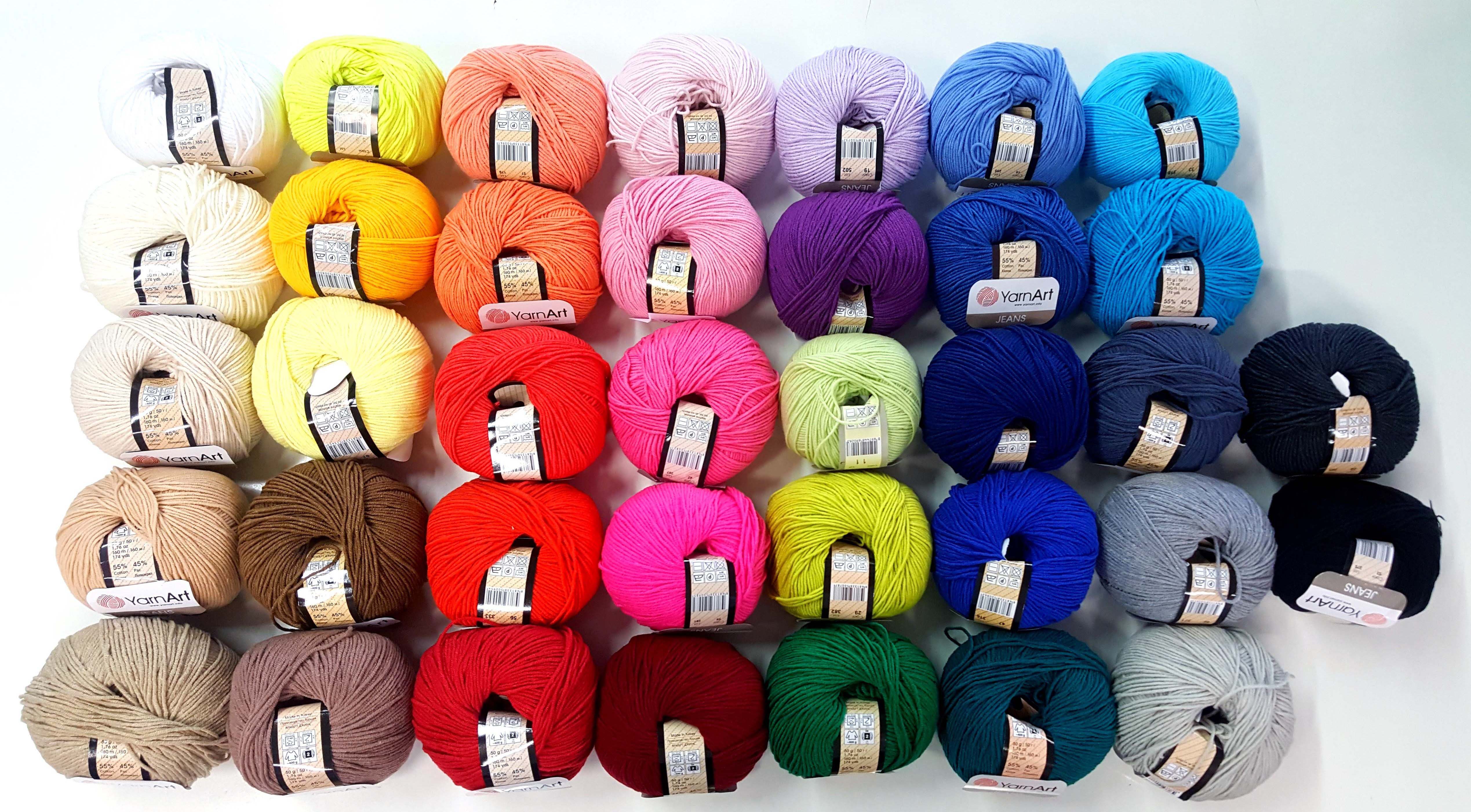 Hnedá letná priadza Jeans 40