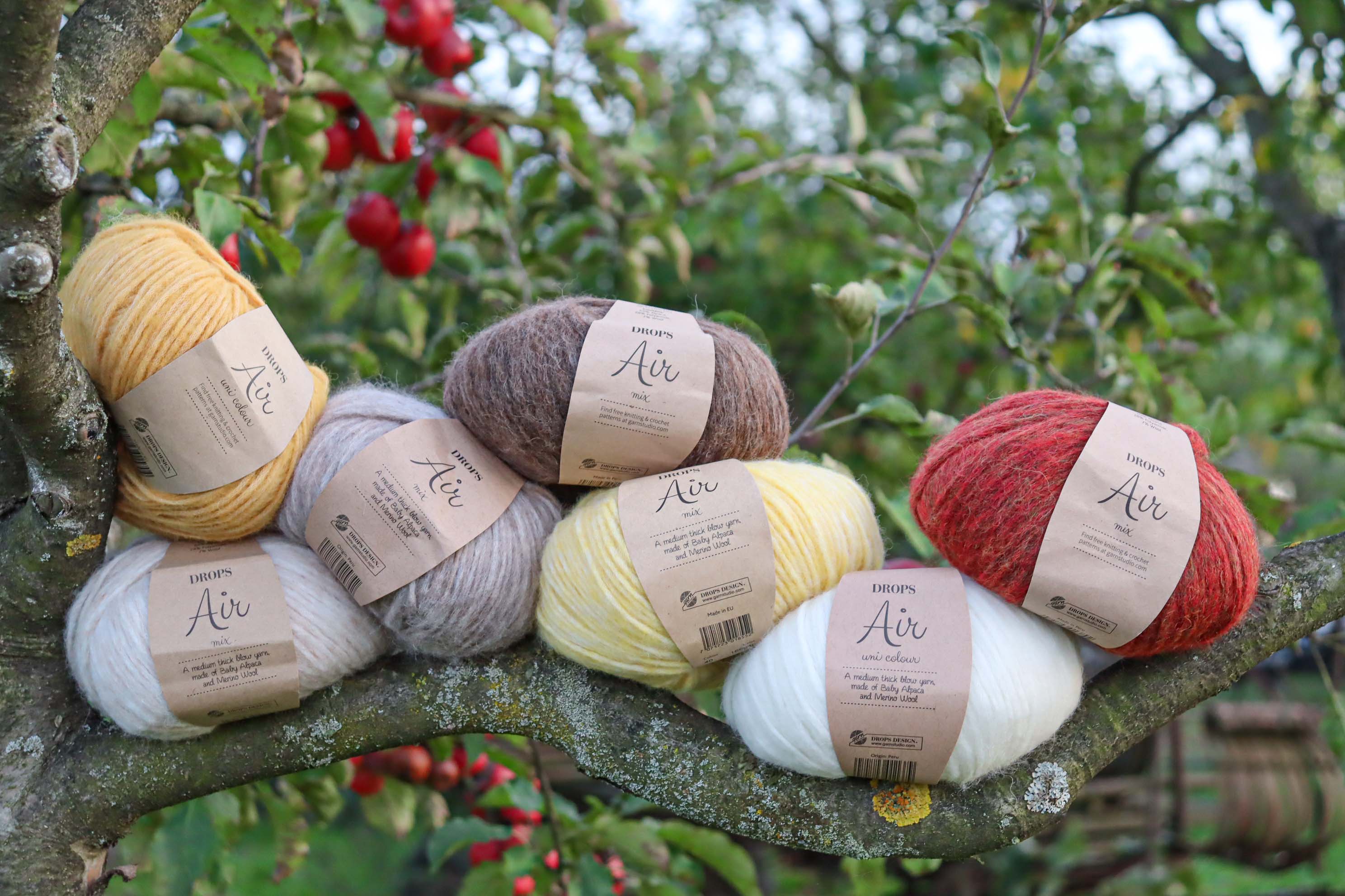 Air 49 - hnedá vzdušná zmesová vlna