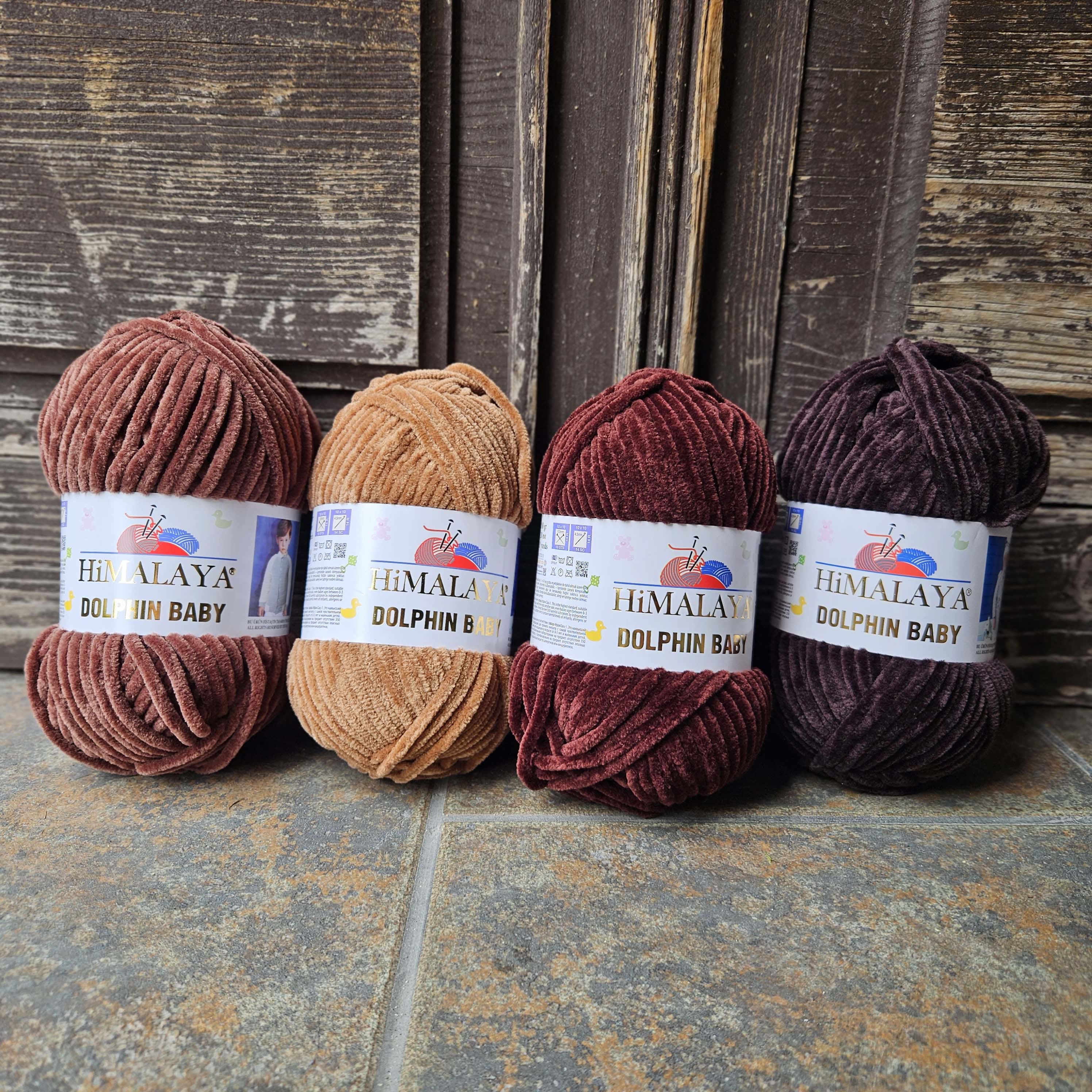 Dolphin Baby 80370 - Hrdzavo škoricová detská vlna 