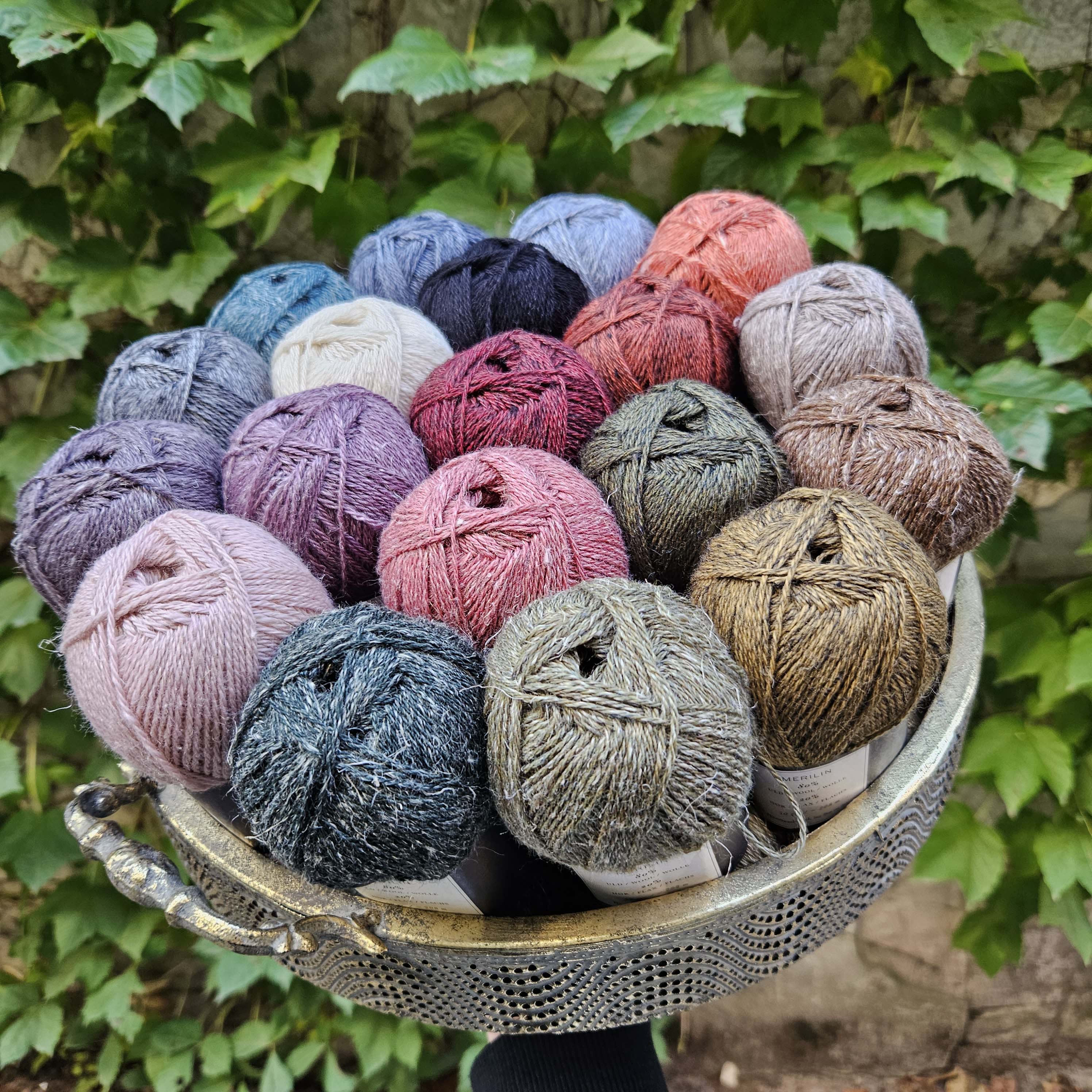 Merilin 1 - škoricová vlna s ľanom