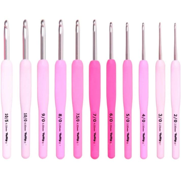 Háčik Tulip Etimo Rose 4.00mm s ergonomickou rúčkou
