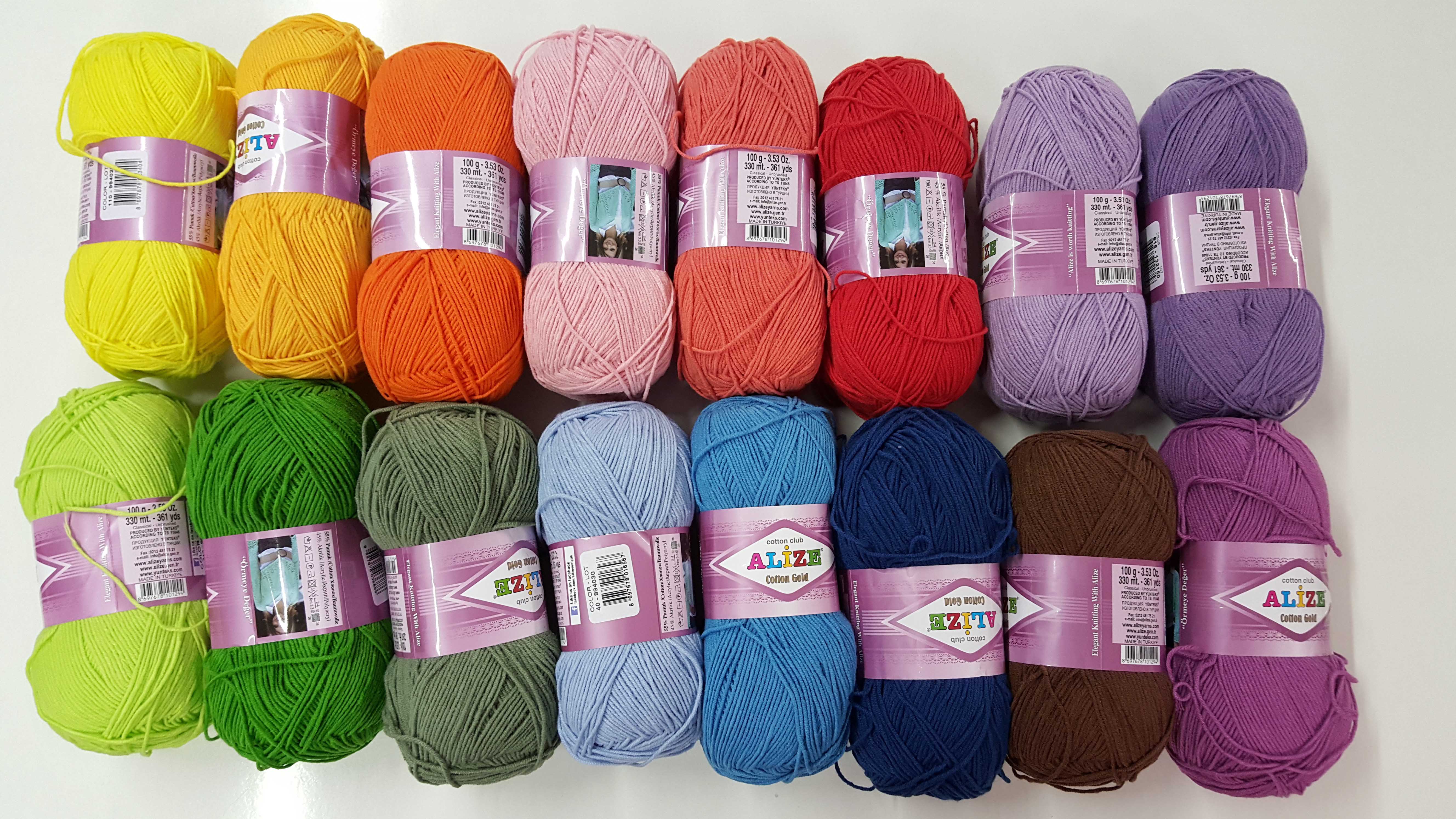 Cotton Gold 26 - Tmavo hnedá priadza (ako Jeans ale v 100g klbku)