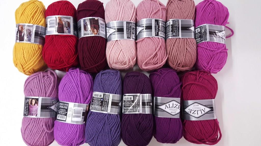 Tmavá staro ružová zimná vlna Superlana Maxi 204