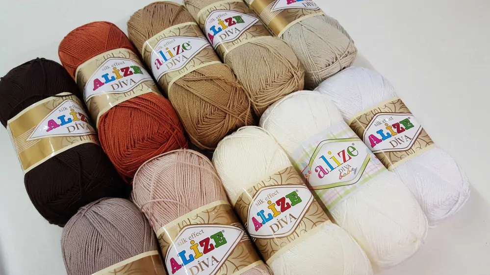 Drapová sivo hnedá svetlá letná akrylová mikrovlákno vlna Diva 383