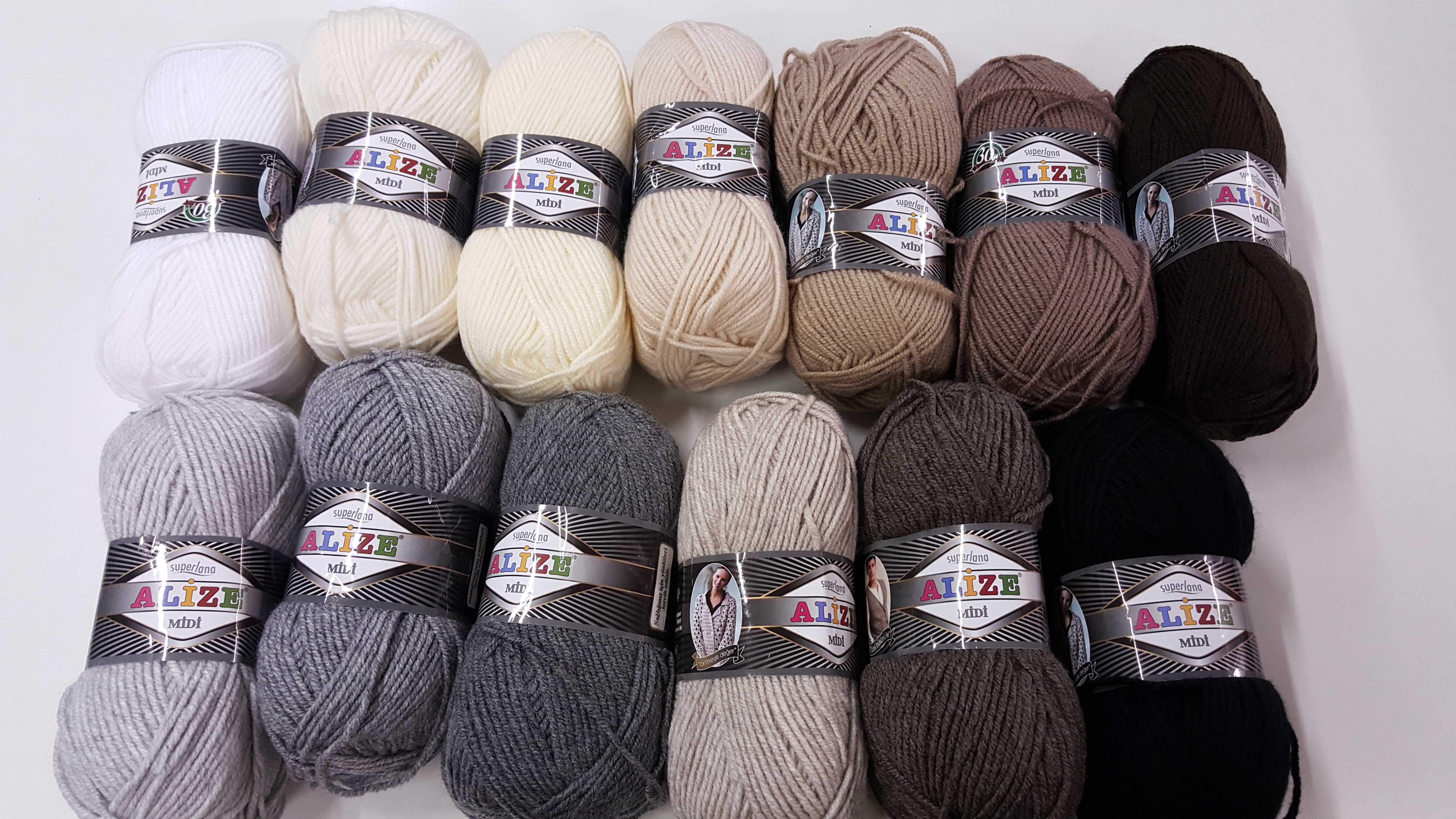 Stredne sivá zimná vlna Superlana Midi 21