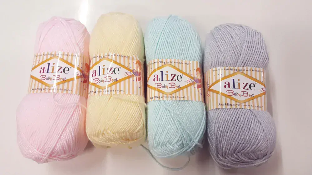 Jasná fialovo ružová Baby Best 133 detská vlna s antipilling úpravou a bambusom