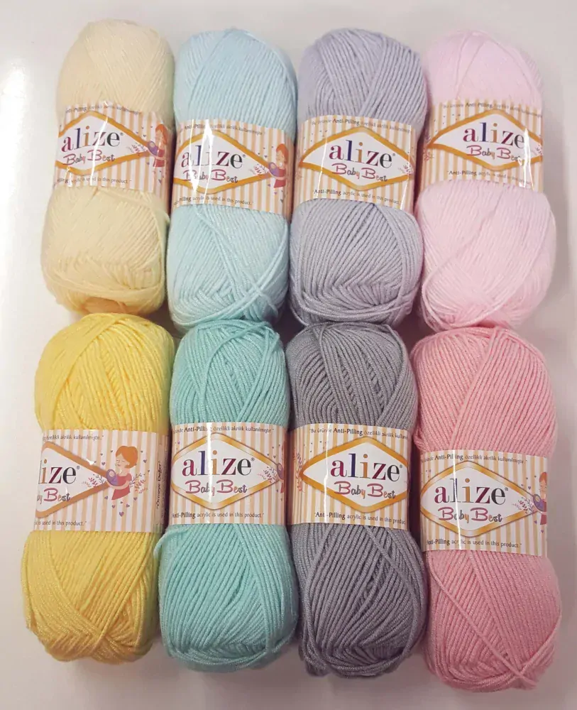 Jasná fialovo ružová Baby Best 133 detská vlna s antipilling úpravou a bambusom