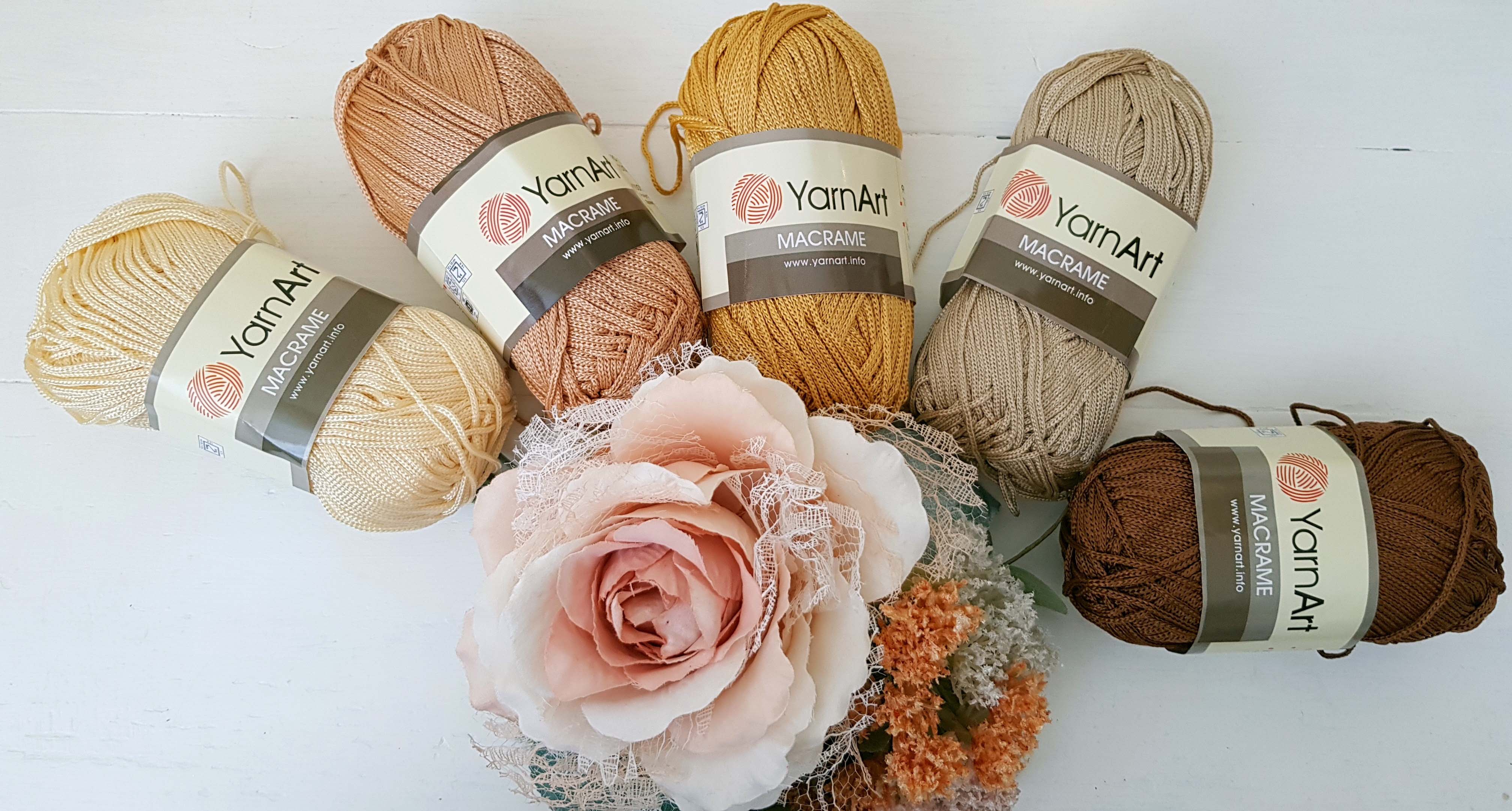 Macrame 133 - Svetlo modrá špagátová lesklá háčkovacia priadza