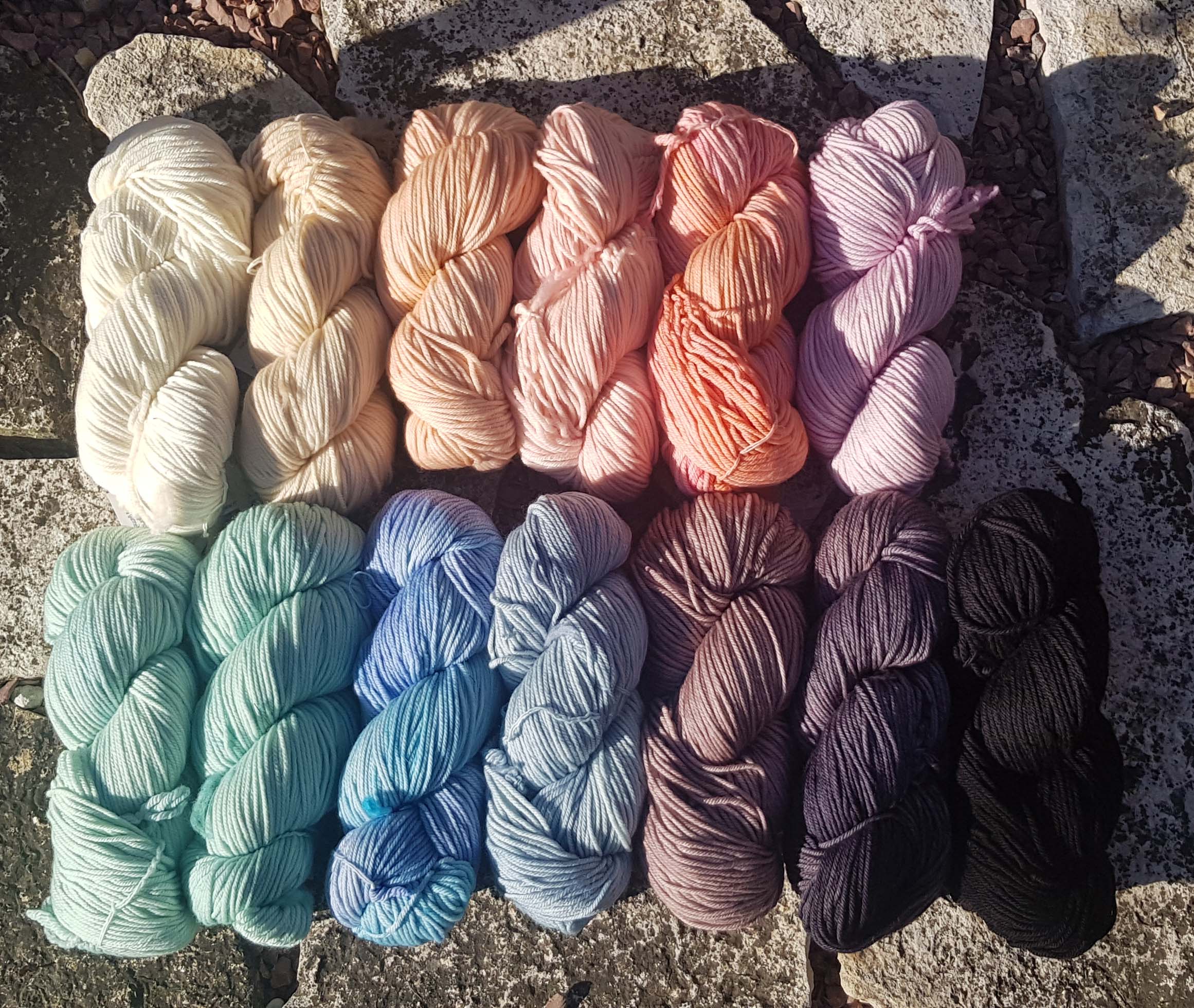 Rios - 128 Fresco y seco - Lesná zelená 100% Superwash merino