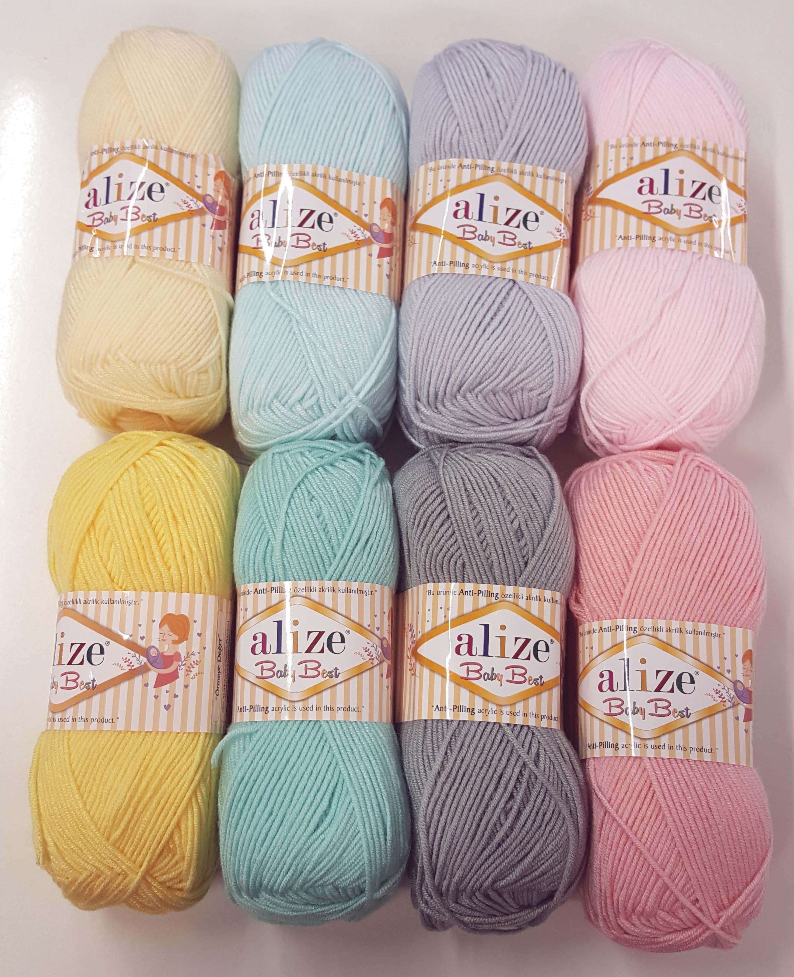 Tmavšia cukrík ružová Baby Best 191 detská vlna s antipilling úpravou a bambusom