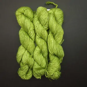 Silky Merino - 037 Lettuce - jablkovo zelená vlna s hodvábom a merinom