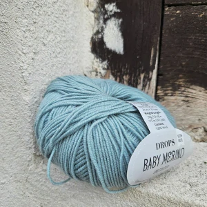 43 Baby Merino - Vintage moská 100% merino vlna so superwash úpravou