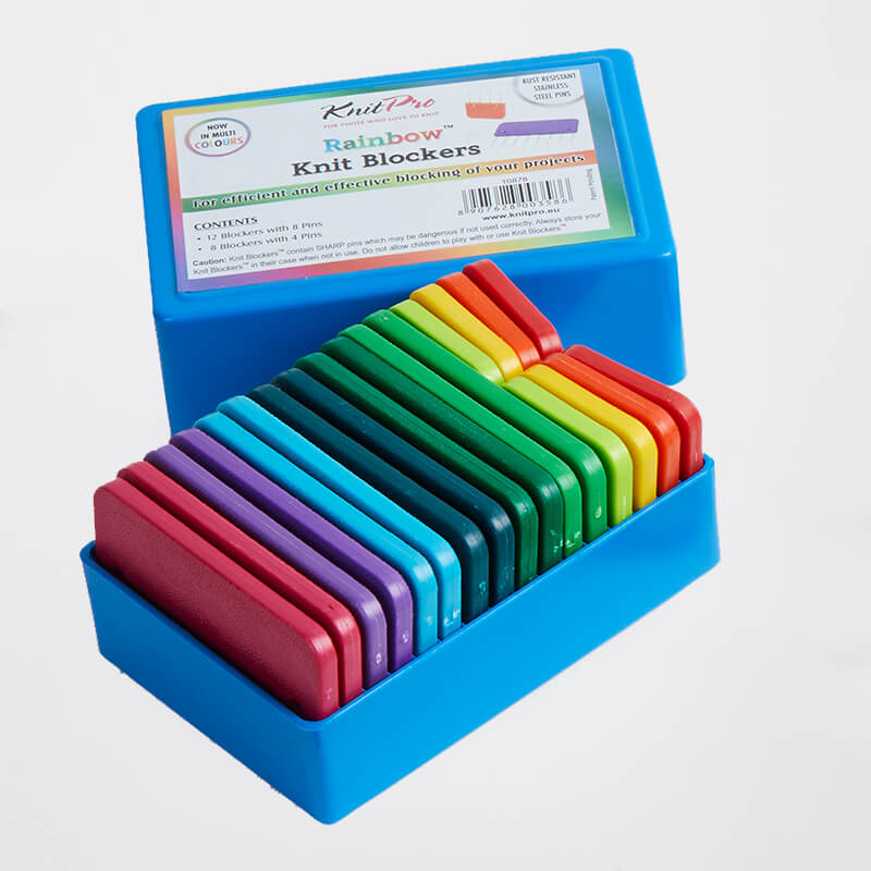 Farebná sada špendlíkov na tvarovanie "blokovanie" výrobkov - Tpins - z nehrdzavejúcej ocele "rainbow"