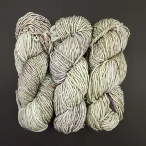 Mecha 329 Jessica - Pastel vintage zeleno ružová 100% Superwash merino vlna