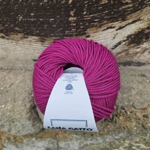 Maxi Soft 13907 - fuksia tmavo cyklámen 100% merino vlna