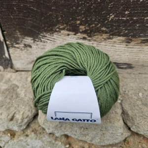 Maxi Soft 13278 - tmavšia olivovo zelená 100% merino vlna