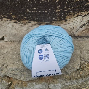 Maxi Soft 14451 - svetlo tyrkysovo modrá 100% merino vlna
