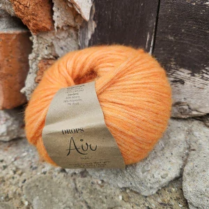 Air 38 - Mandarinkovo oranžová vzdušná zmesová vlna 