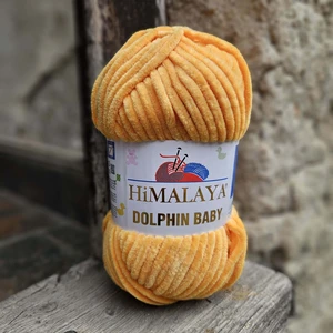 Dolphin Baby 80368 - Slnečnicovo žltá detská vlna 