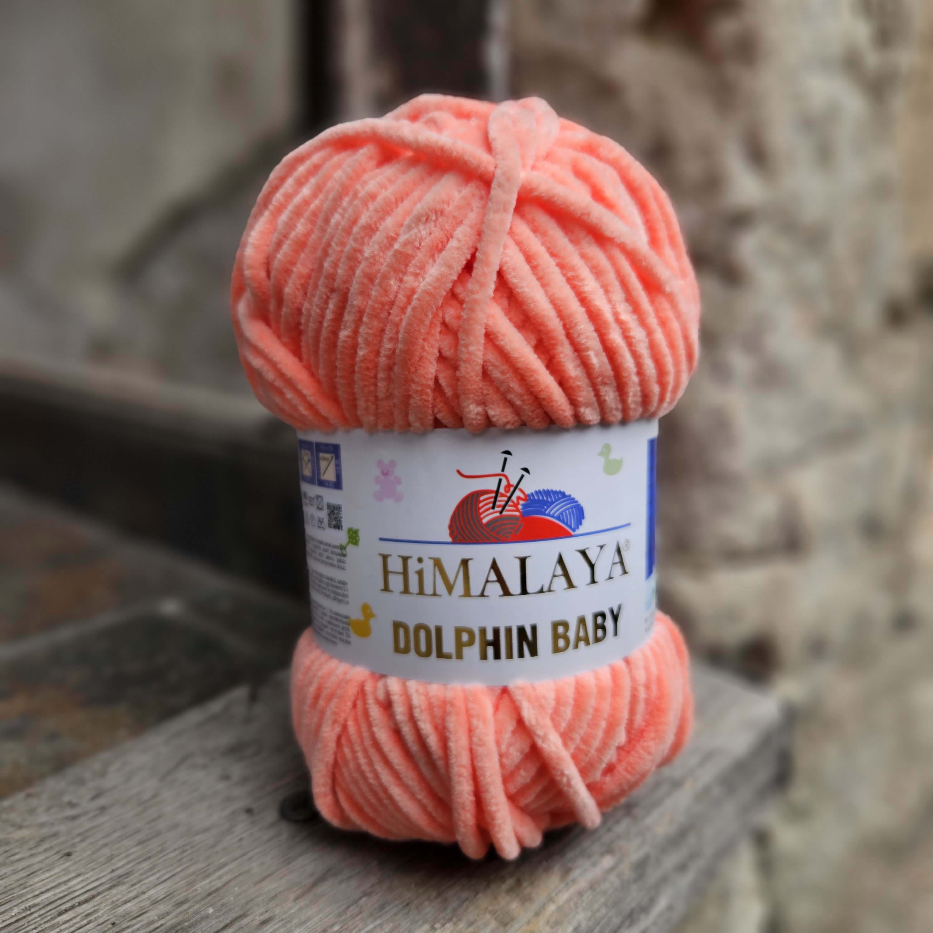 Dolphin Baby 80332 - Tmavšia lososová detská vlna 