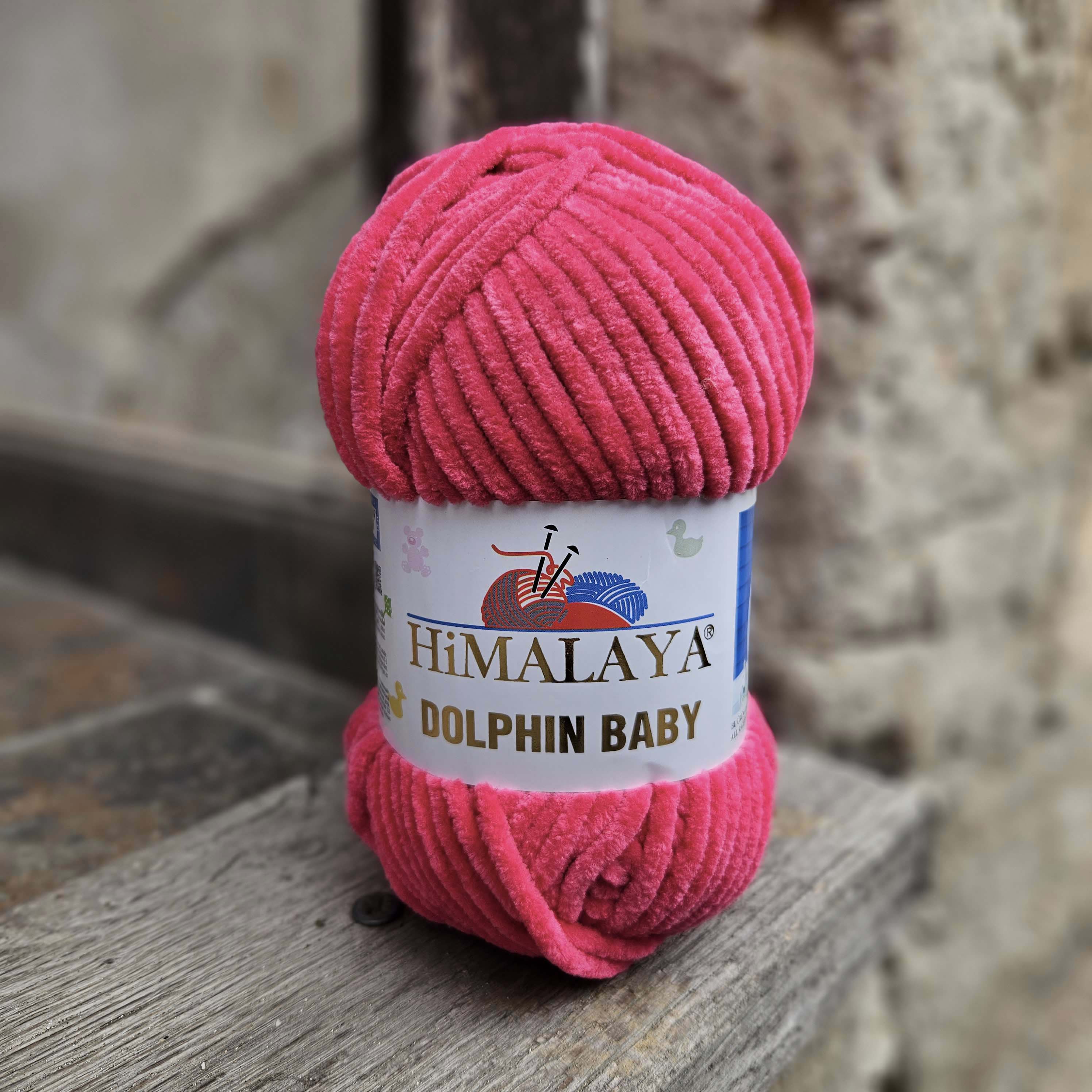 Dolphin Baby 80314 - Cyklámenová ružová detská vlna 