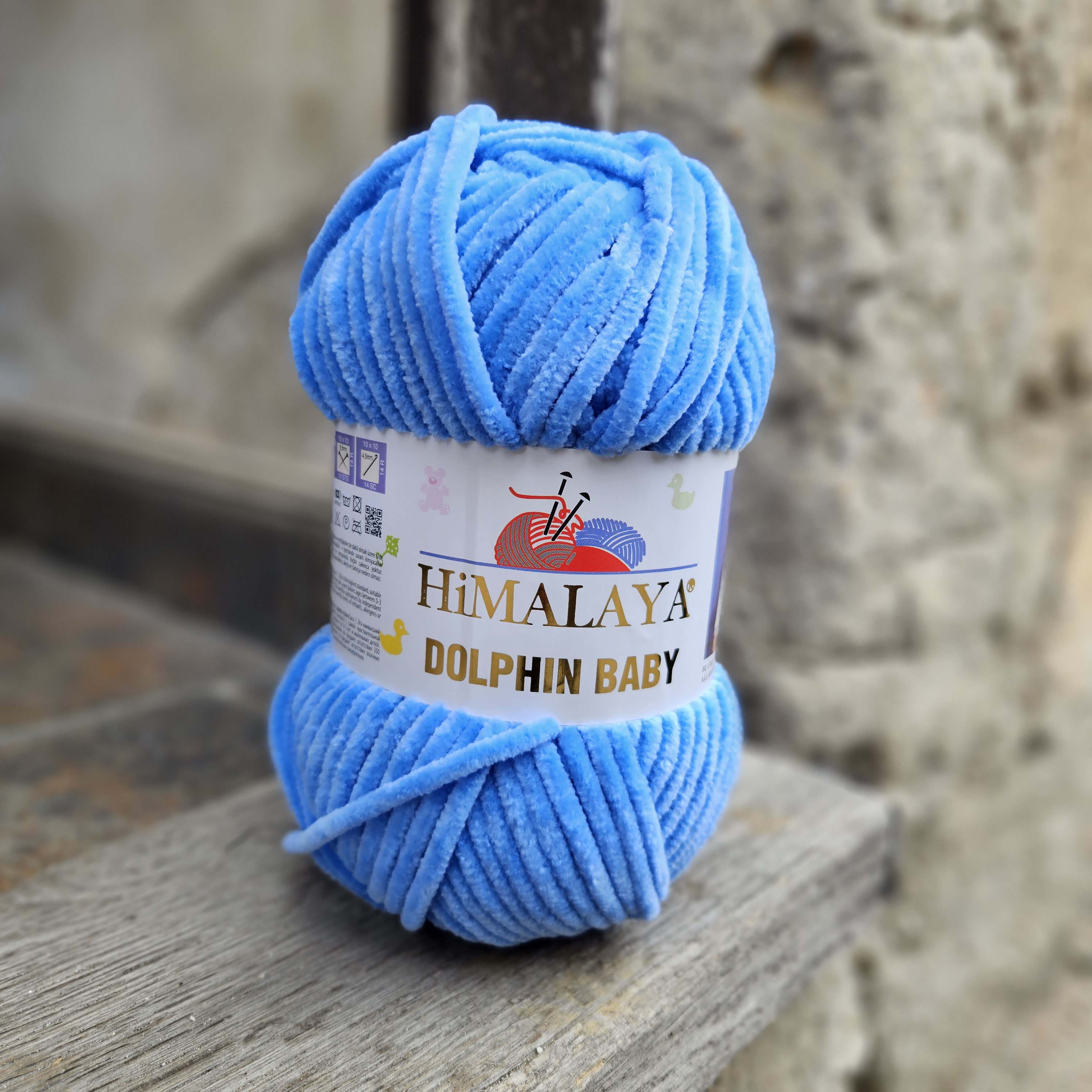 Dolphin Baby 80327 - Studená modrá detská vlna 