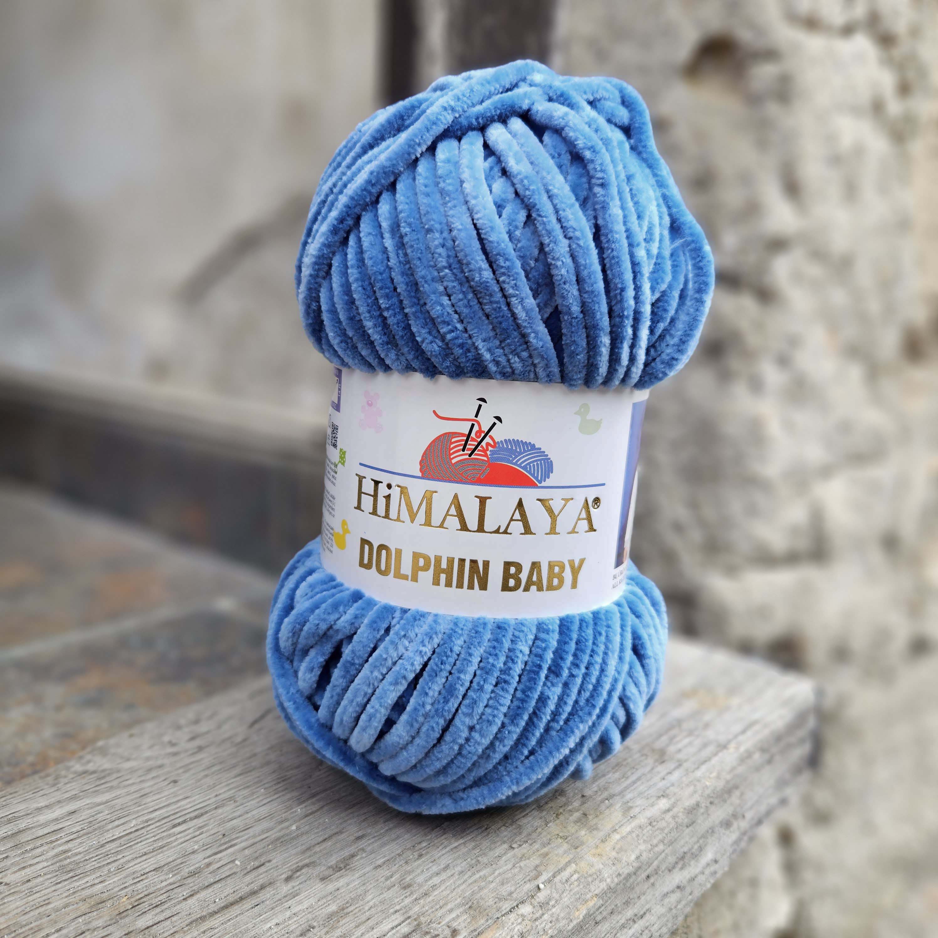 Dolphin Baby 80341 - Riflovo modrá detská vlna 