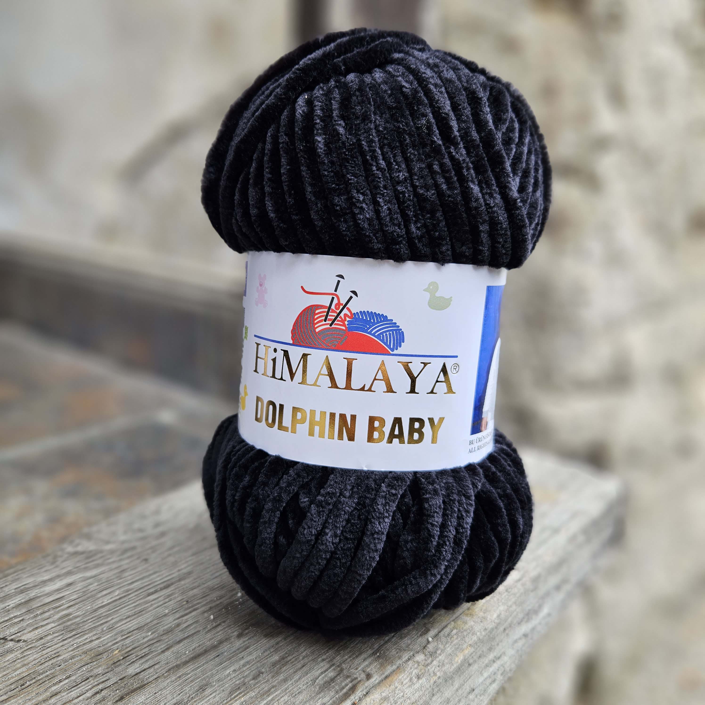 Dolphin Baby 80311 - Čierna detská vlna 