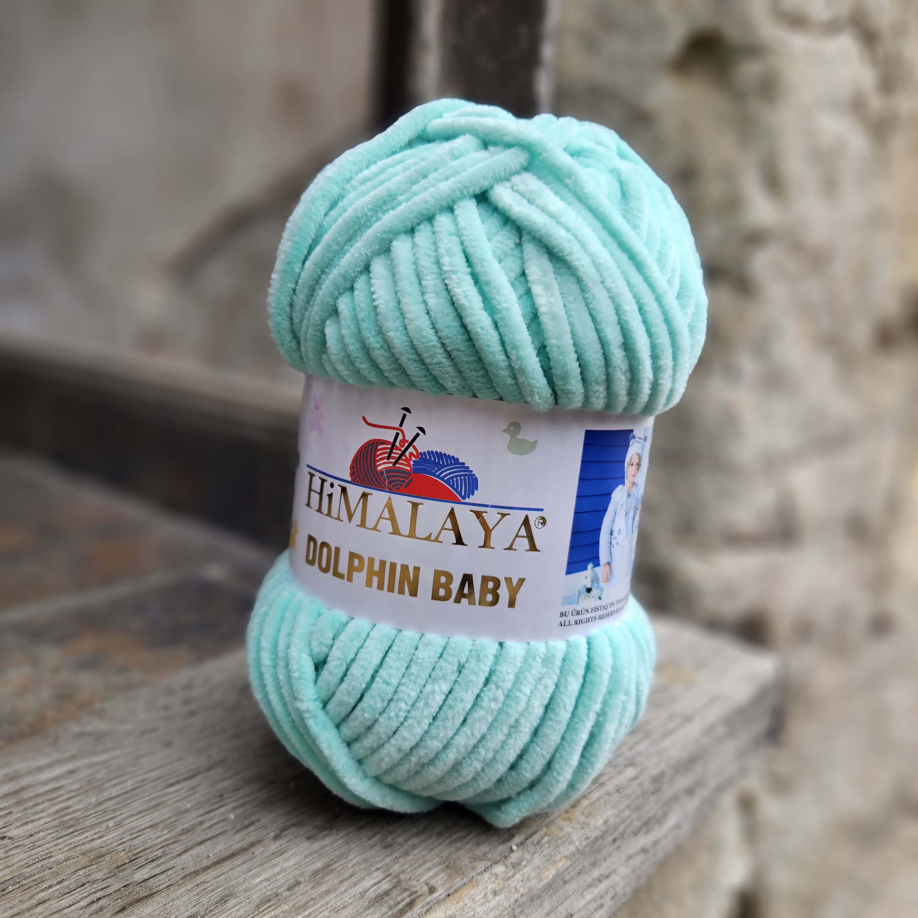 Dolphin Baby 80345 - Jasná mentolková detská vlna 