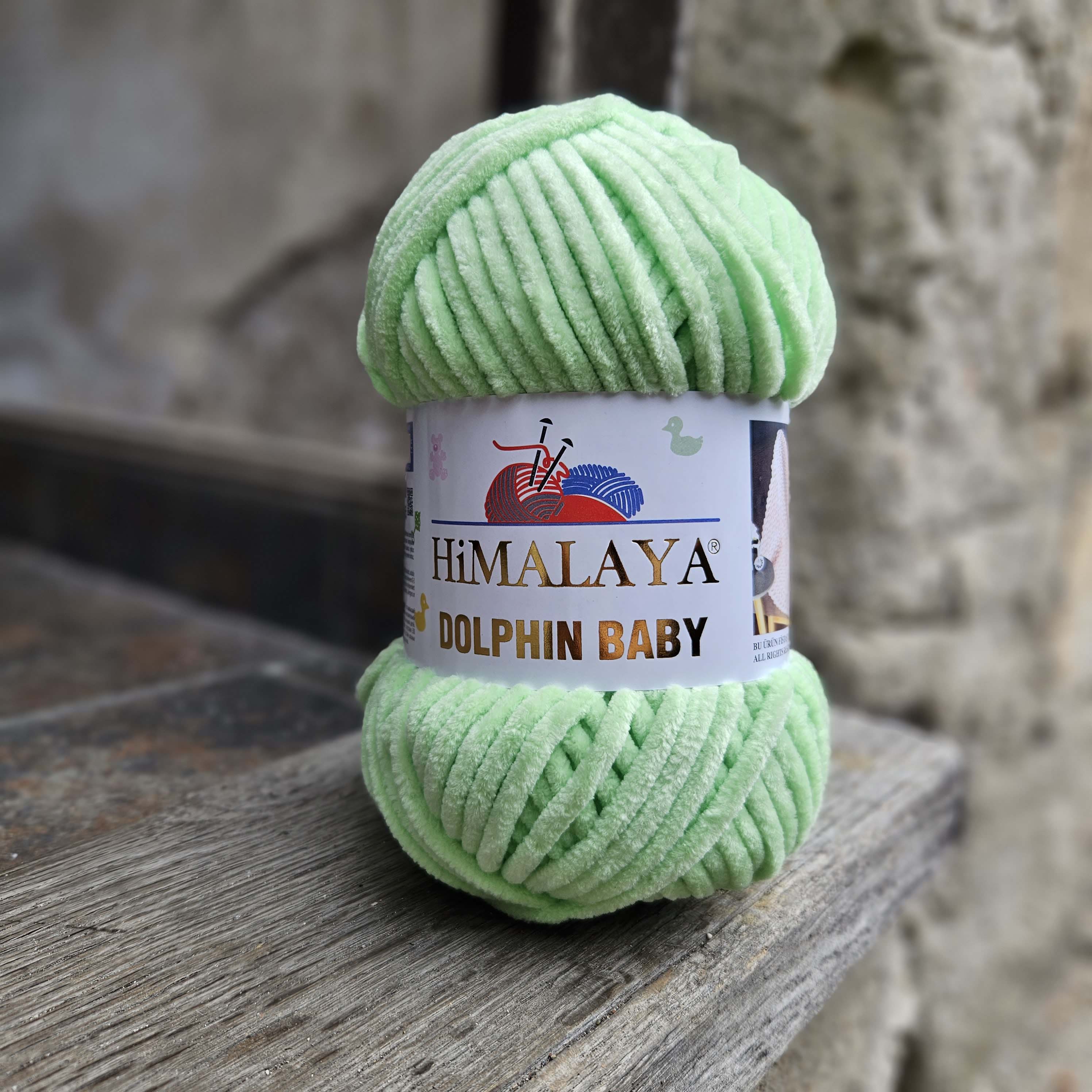 Dolphin Baby 80350 - Jablkovo zelená detská vlna 