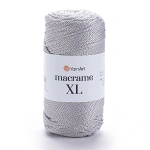 Macrame XL 149 - svetlo sivá hrubšia špagátová priadza