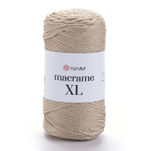 Macrame XL 166 - piesková hrubšia špagátová priadza