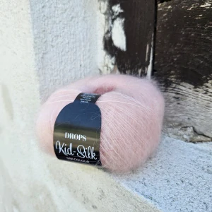 Kid Silk 53 - marhuľová tenká vlna s kid mohérom a hodvábom