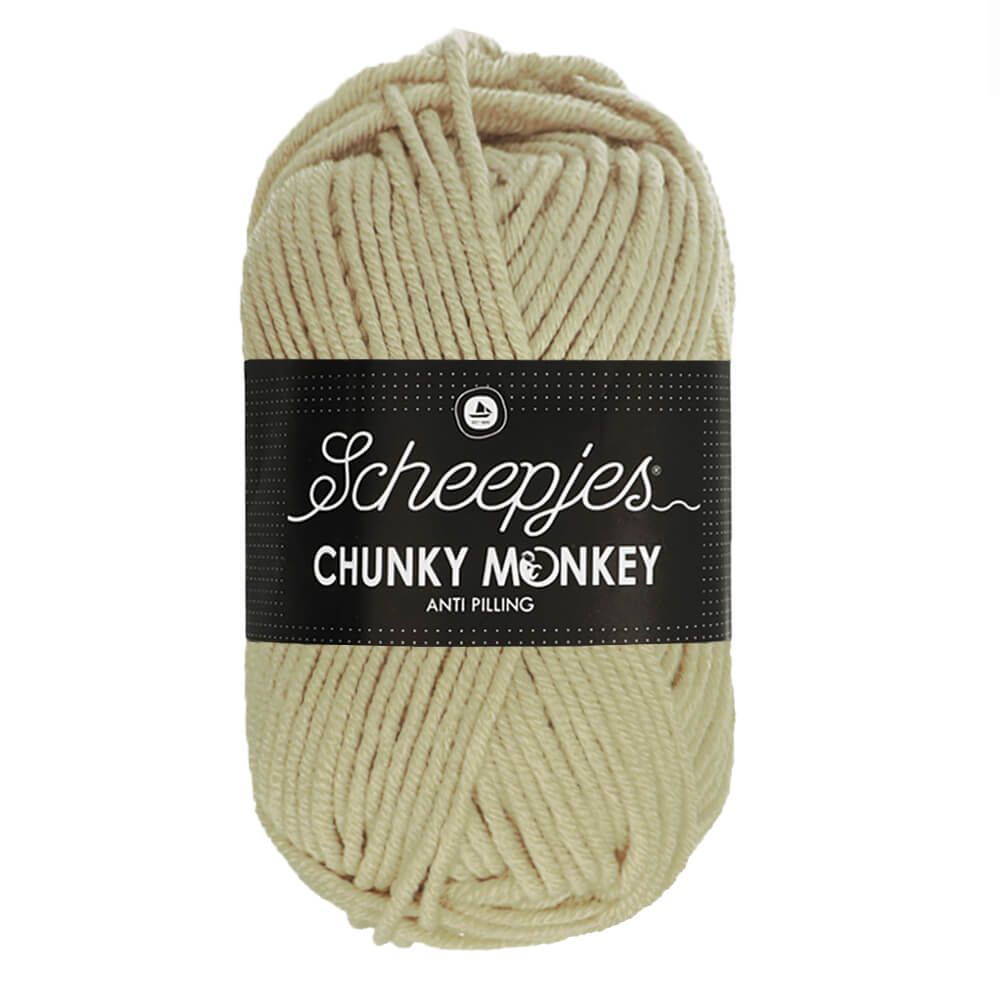 Vintage kávová 2010 "Parchment" hrubšia detská vlna Chunky Monkey antipilling úprava